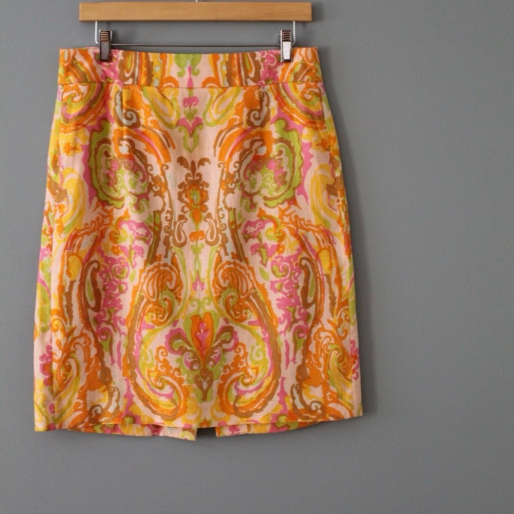 J.Crew Linen Skirt size 6 - Picture 7 of 9